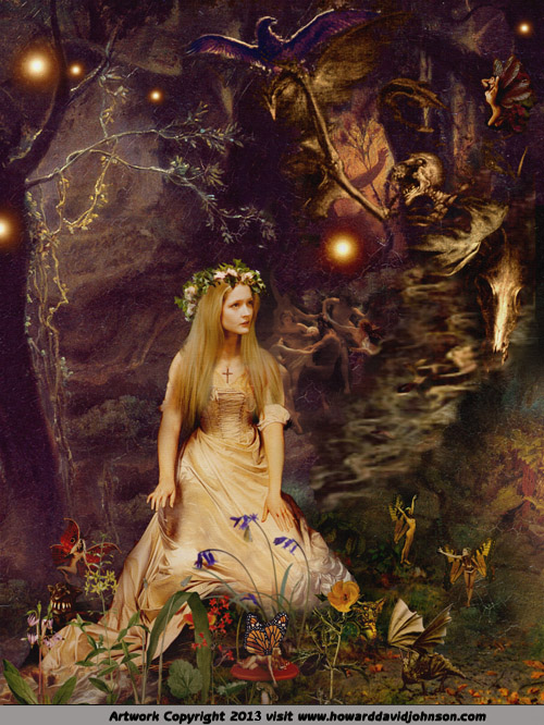 fantasy art witches shades legends myth fantastic